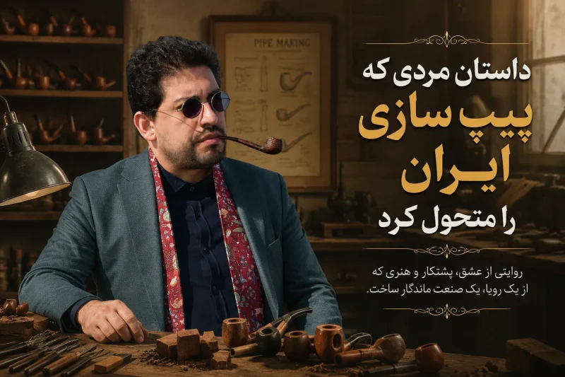 داستان مردی که پیپ سازی ایران را متحول کرد